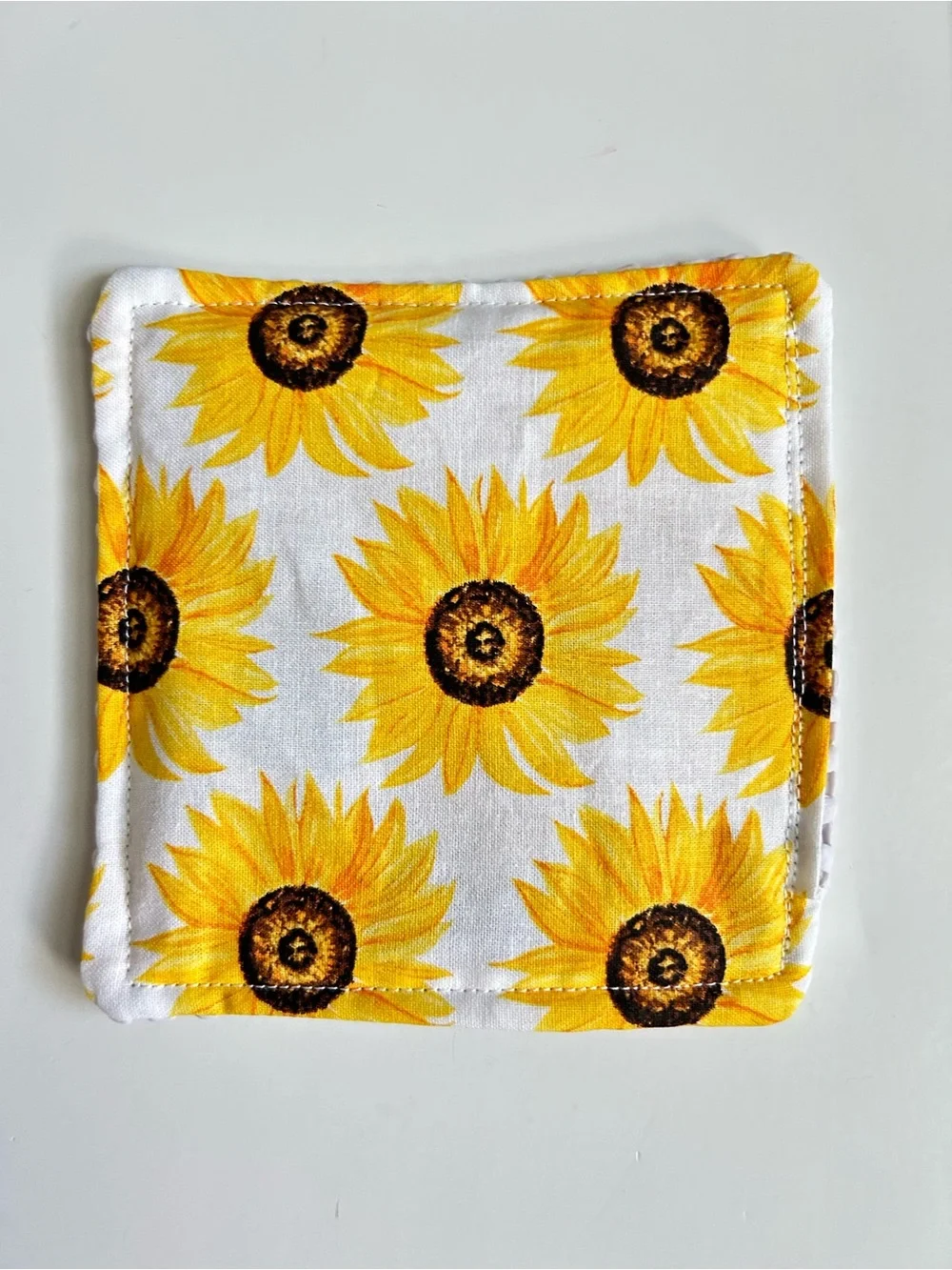 Hand Crafted Colorful Sunflower Non Slip Jar Grippers Opens Hard Lids